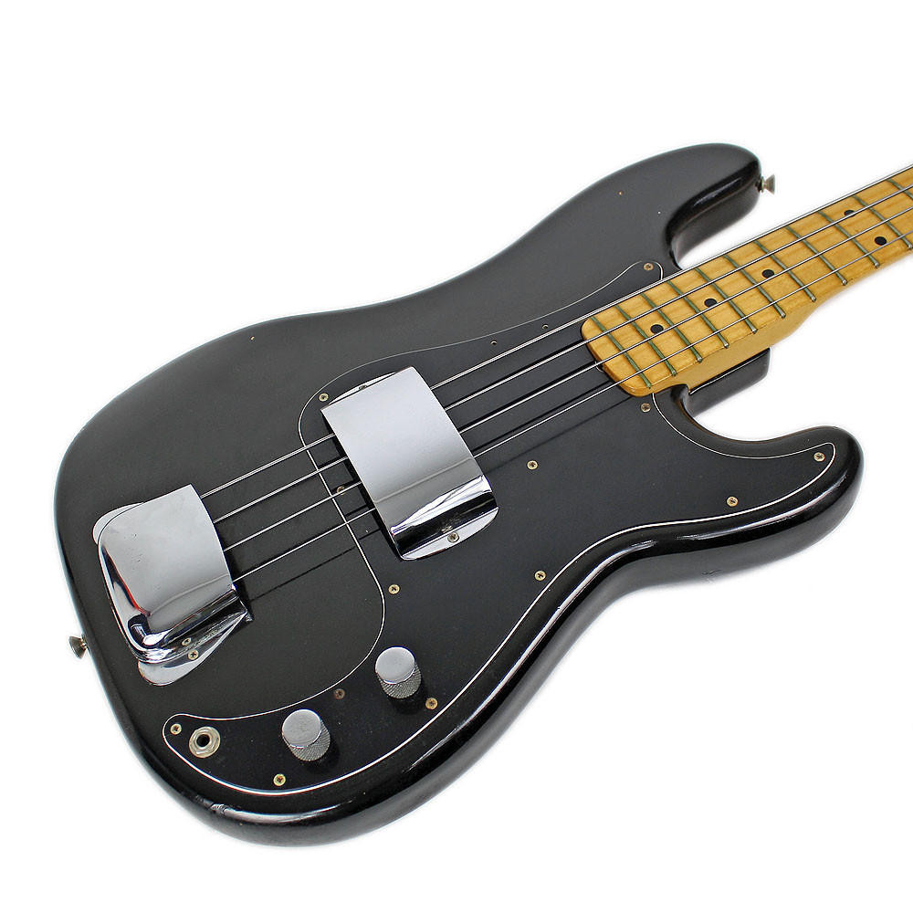 Vintage 1978 Fender Precision Bass Black | Cream City Music
