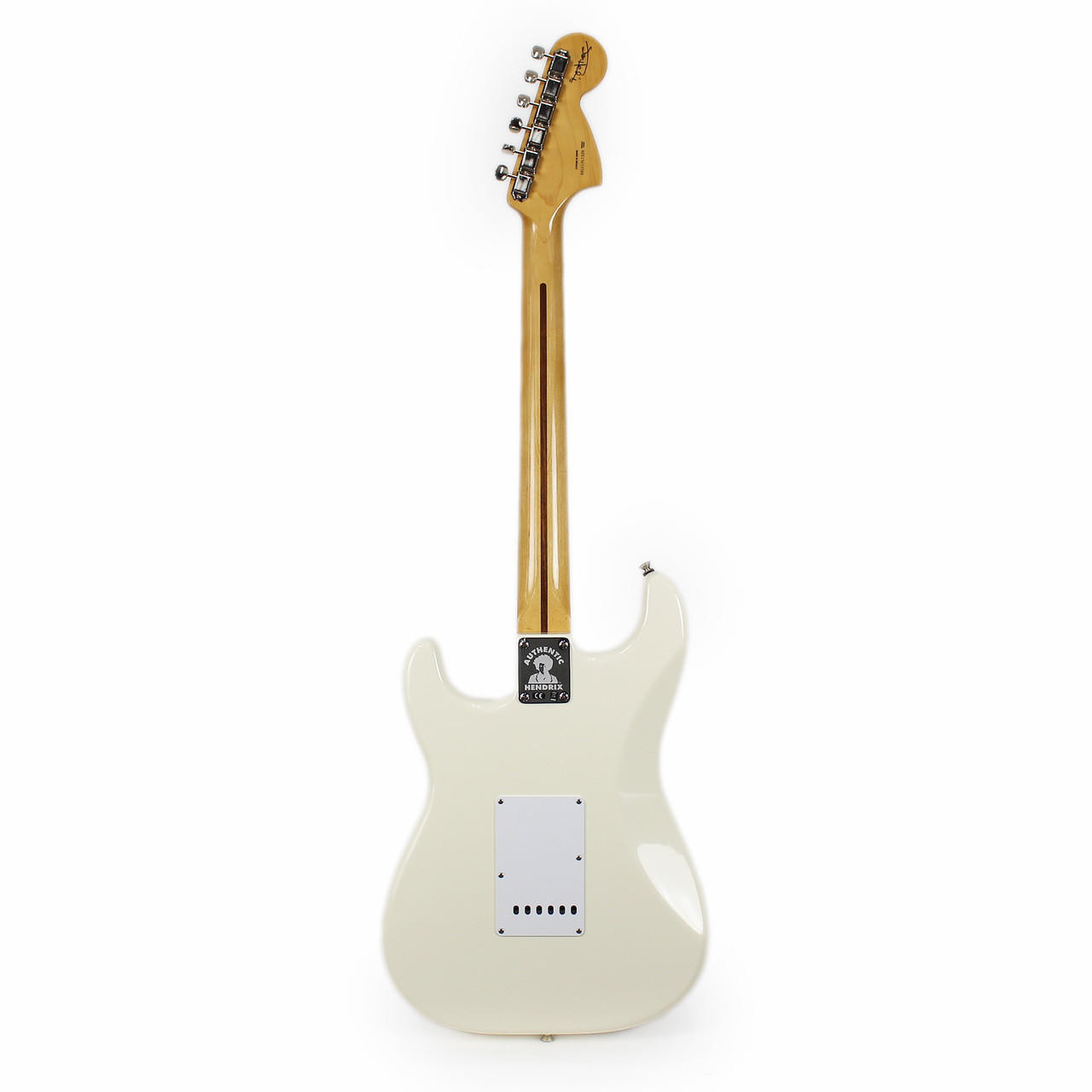 Fender Stratocaster ホワイト Fender Jimi Hendrix Stratocaster Maple - Olympic White | Cream