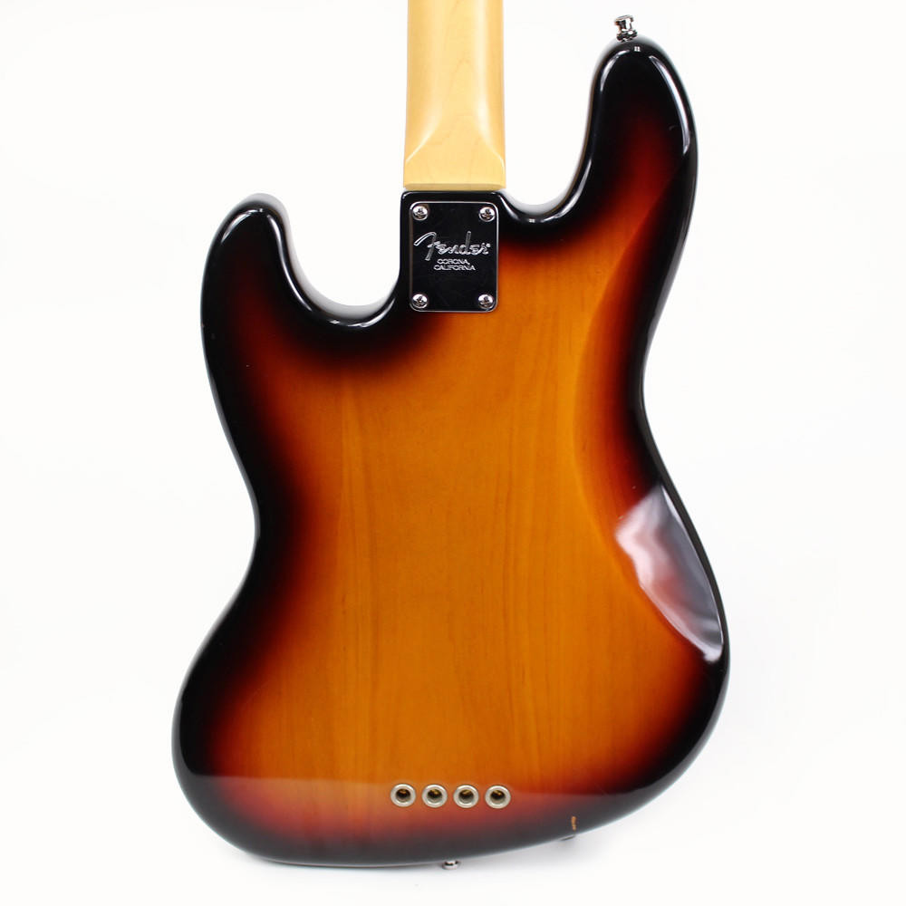 2001 Fender American Standard Jazz Bass in 3 Tone Sunburst | Cream