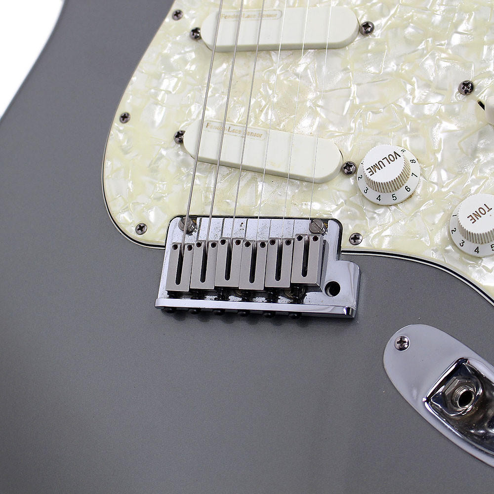 1992 Fender Stratocaster Strat Plus Electric Guitar Pewter Finish
