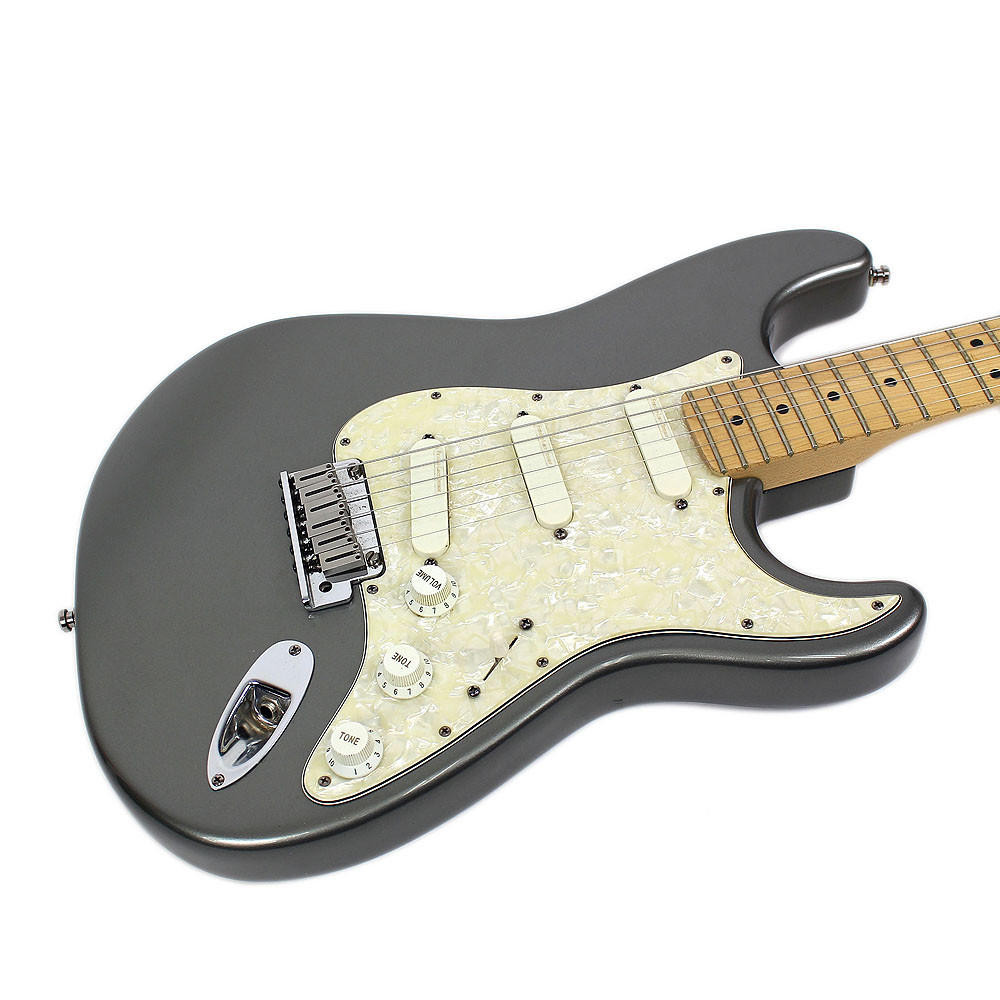 1992 Fender Stratocaster Strat Plus Electric Guitar Pewter Finish