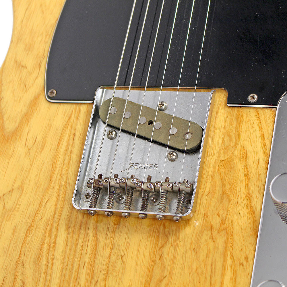 Vintage 1982 Fender Telecaster Tele Electric Guitar Natural