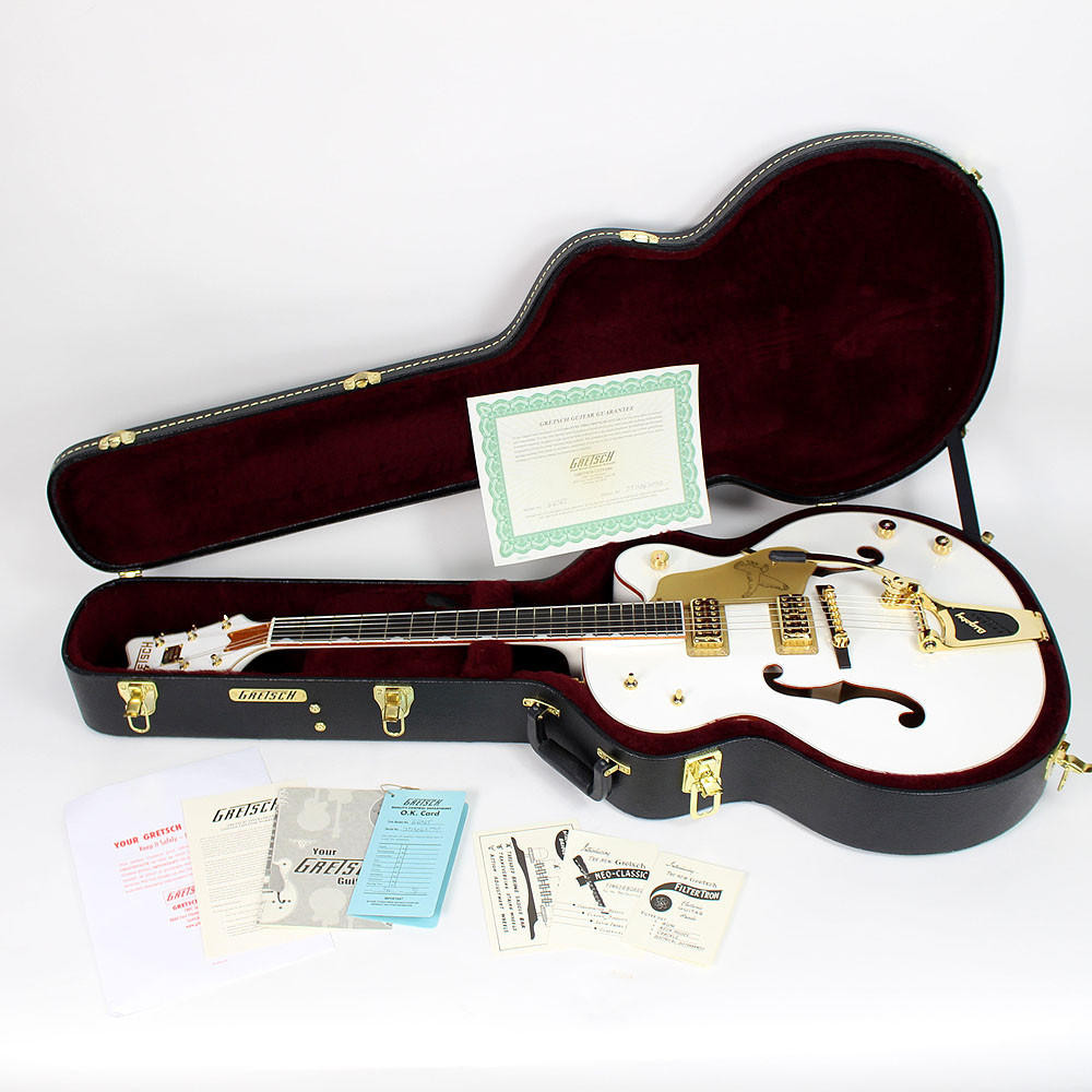 Gretsch G6136T White Falcon with Bigsby & Filtertron's | Cream