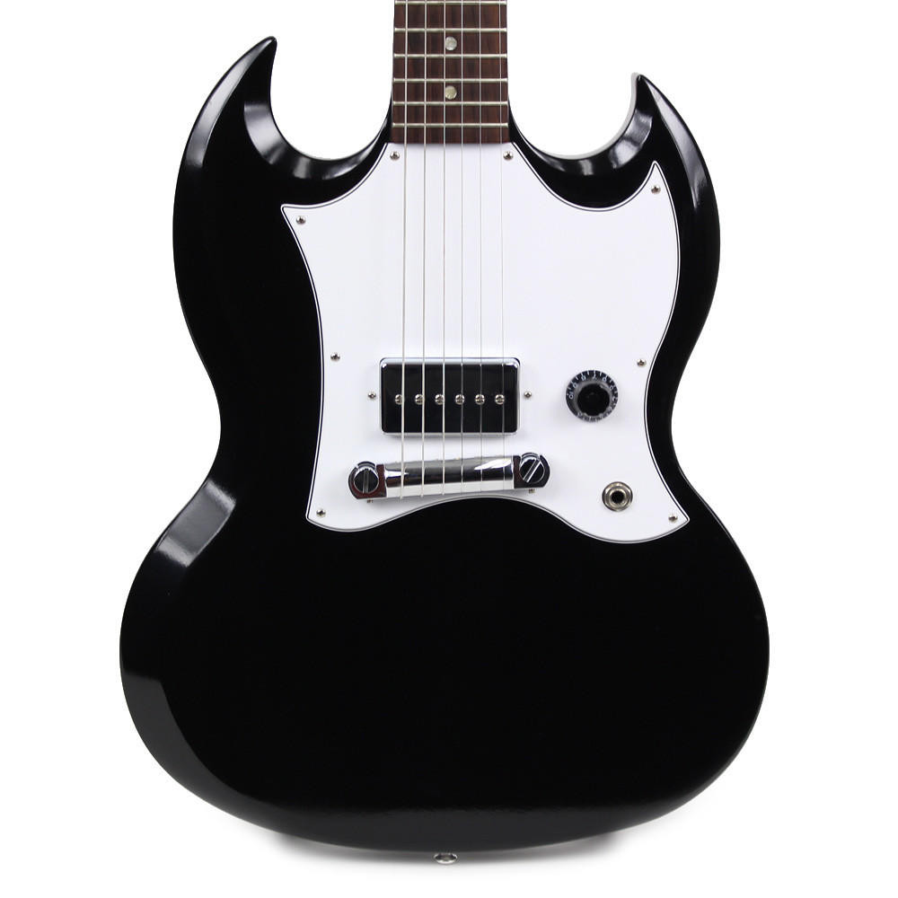 2011 Gibson SG Melody Maker Modded Electric Guitar in Black