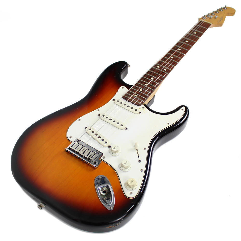 1997 Fender American Standard Stratocaster in Sunburst | Cream