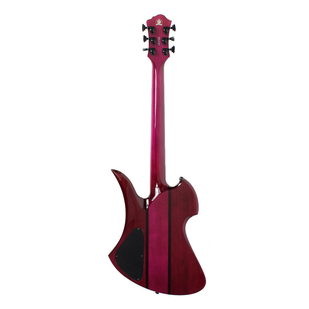 2008 BC Rich ST Mockingbird w/ AAA Quilted Maple Top in Trans Red