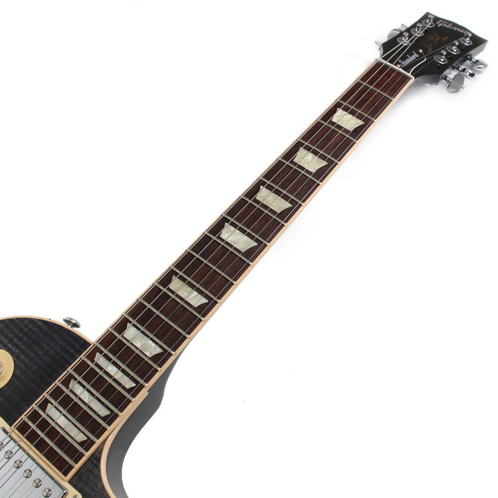 Used 2016 Gibson Les Paul Standard AAAA Flame Maple Top in Trans