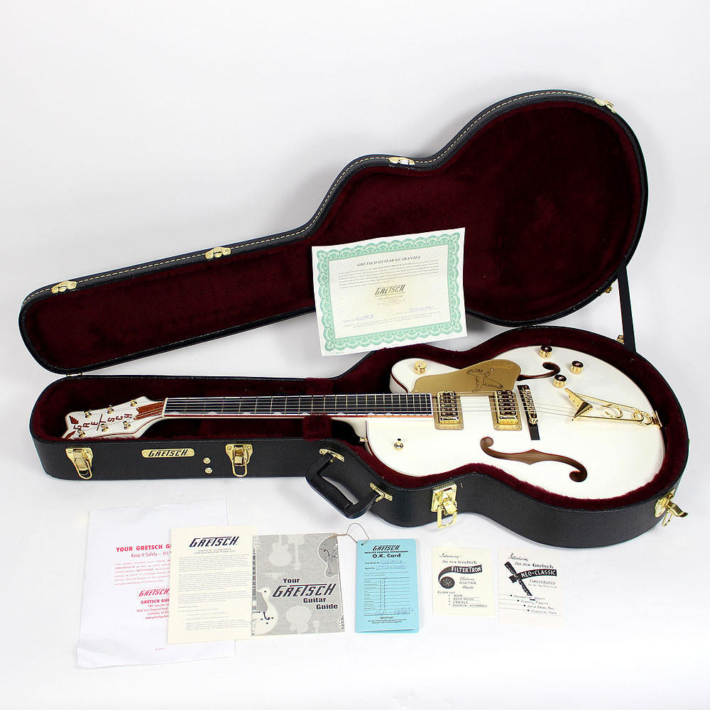 Gretsch G6139CB Center-Block White Falcon Semi Hollow Body | Cream