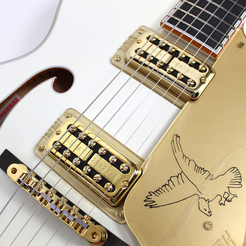 Gretsch G6139CB Center-Block White Falcon Semi Hollow Body | Cream