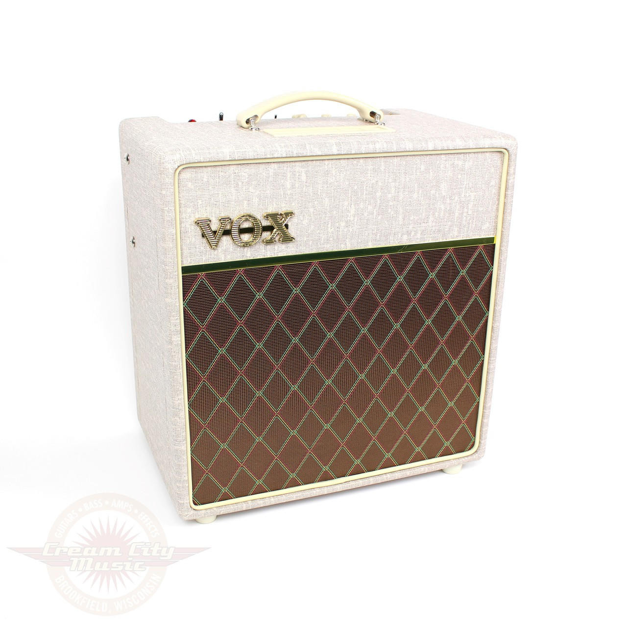 Vox AC4HW1 4W 1x12 Hand-Wired Tube Combo Amp | Cream City Music