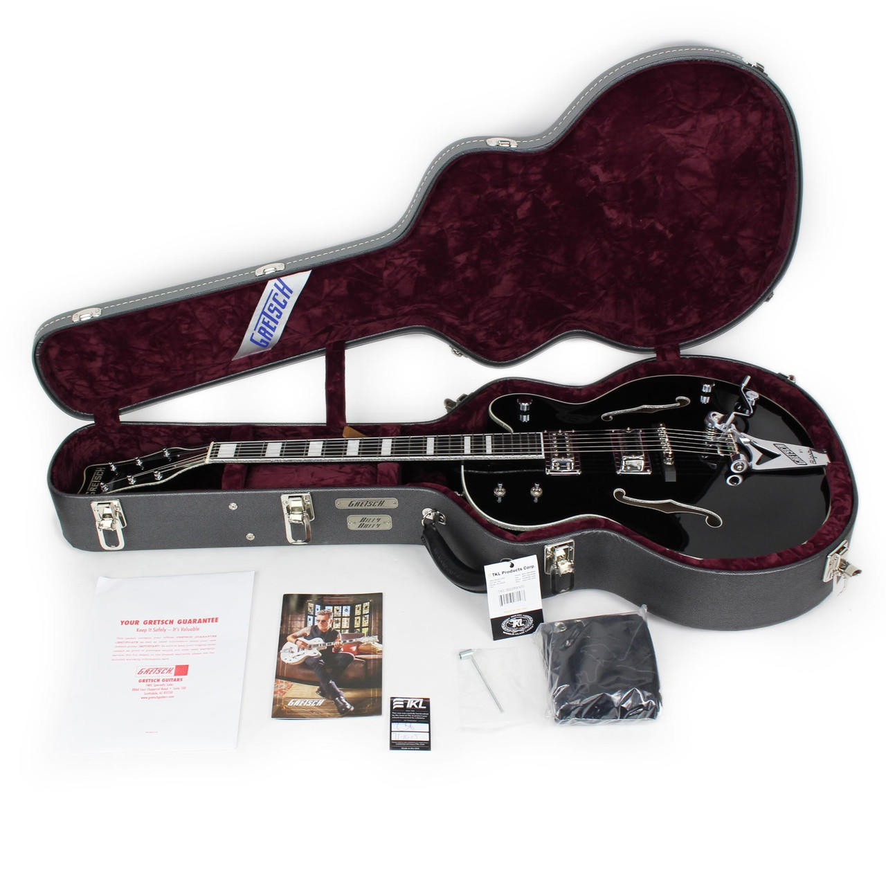 Gretsch G7593T-BD-BK Billy Duffy Signature Black Falcon Electric