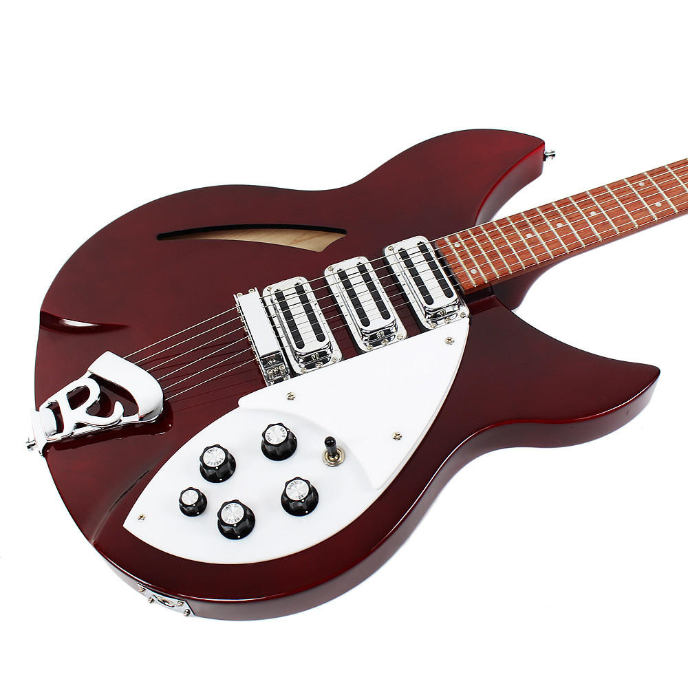 2002 Rickenbacker 340 Electric Guitar Burgundyglo Finish | Cream