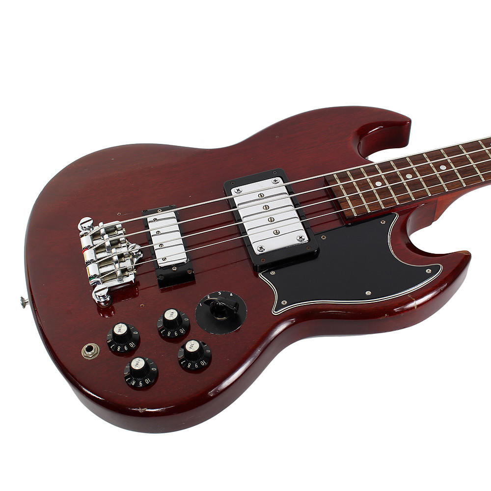 Vintage 1977 Gibson EB-3 Electric Bass Guitar Cherry Finish