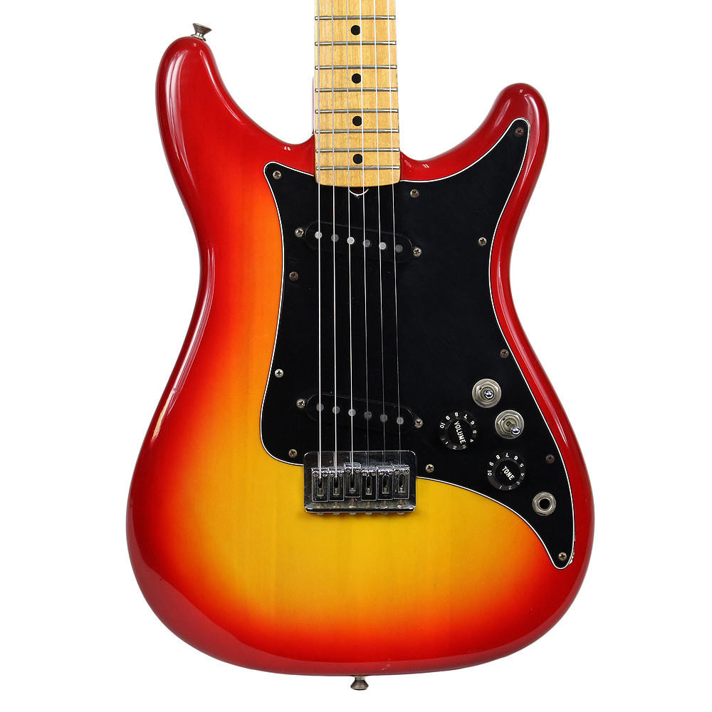 Vintage 1982 Fender Lead II Electric Guitar Cherry Sunburst Finish