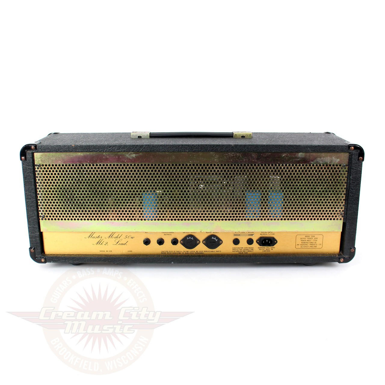 1990 Marshall JCM800 Model 2204 50W Tube Amp Head | Cream City Music