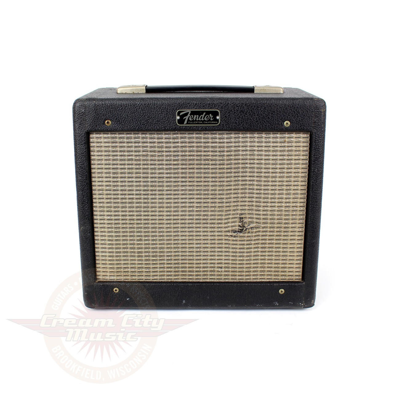 Vintage 1964 Transitional Fender Champ 5W 1x8 Tube Combo Amp
