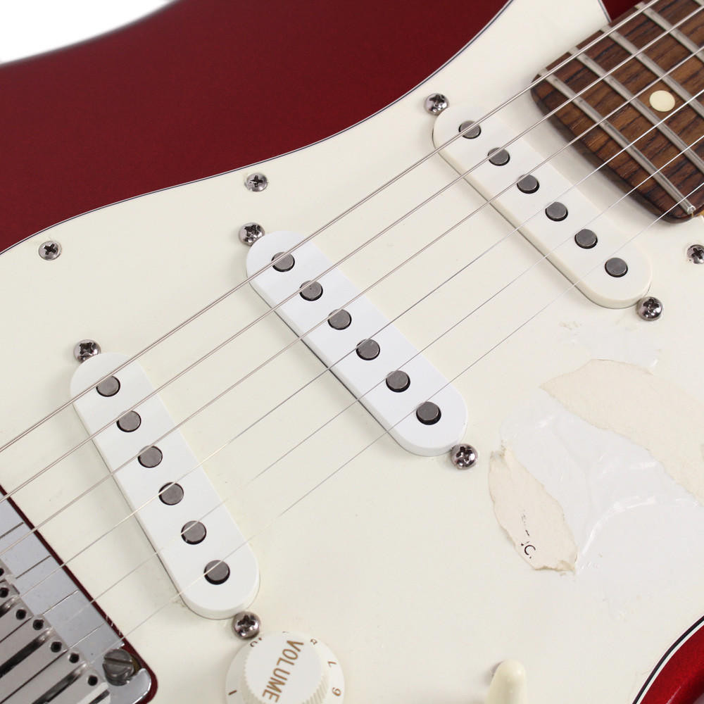 1997 Fender American Standard Stratocaster in Candy Apple Red