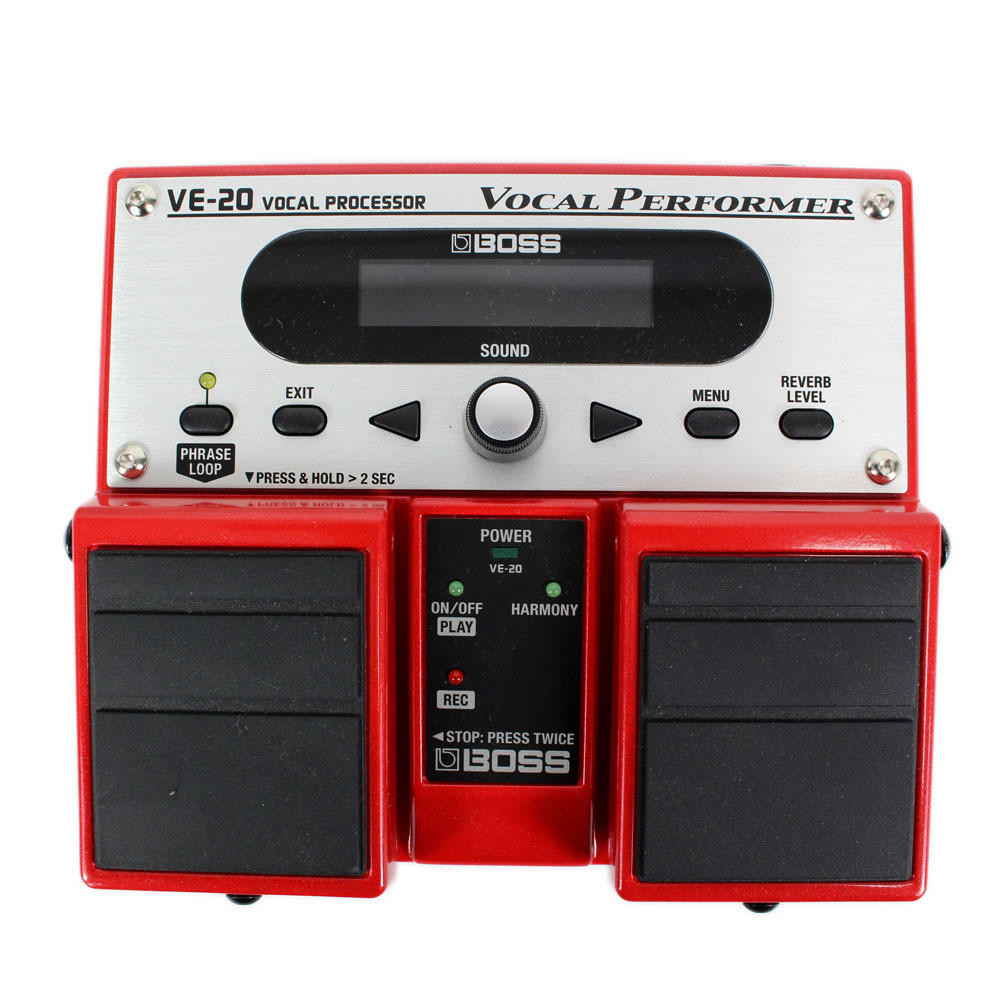 配信機器・PA機器・レコーディング機器 BOSS VE-20 vocal processor Boss VE-20 Vocal Performer Processing Pedal | Cream City Music