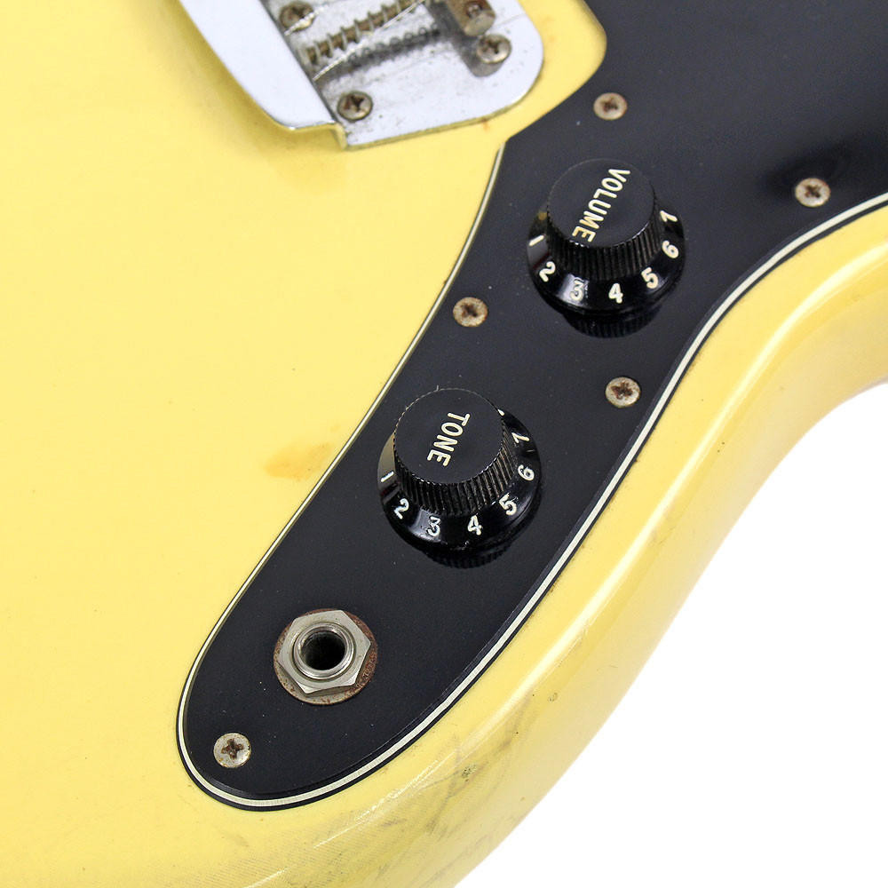 Vintage 1979 Fender Musicmaster Electric Guitar Olympic White
