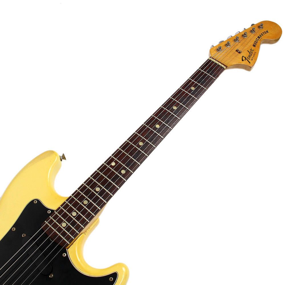 Vintage 1979 Fender Musicmaster Electric Guitar Olympic White