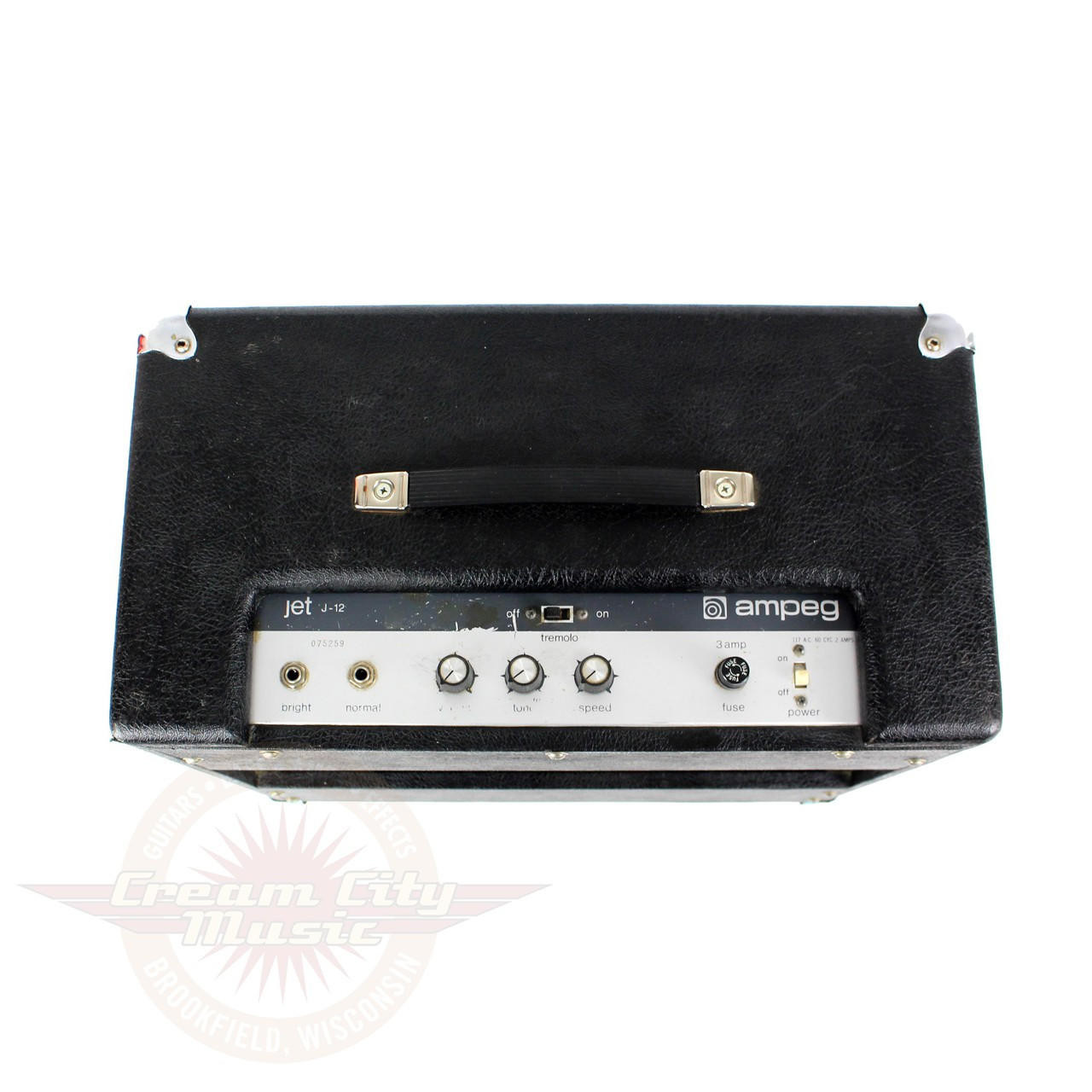 Vintage 1968 Ampeg J-12 Jet 18W 1x12 Tube Combo Amp | Cream City Music