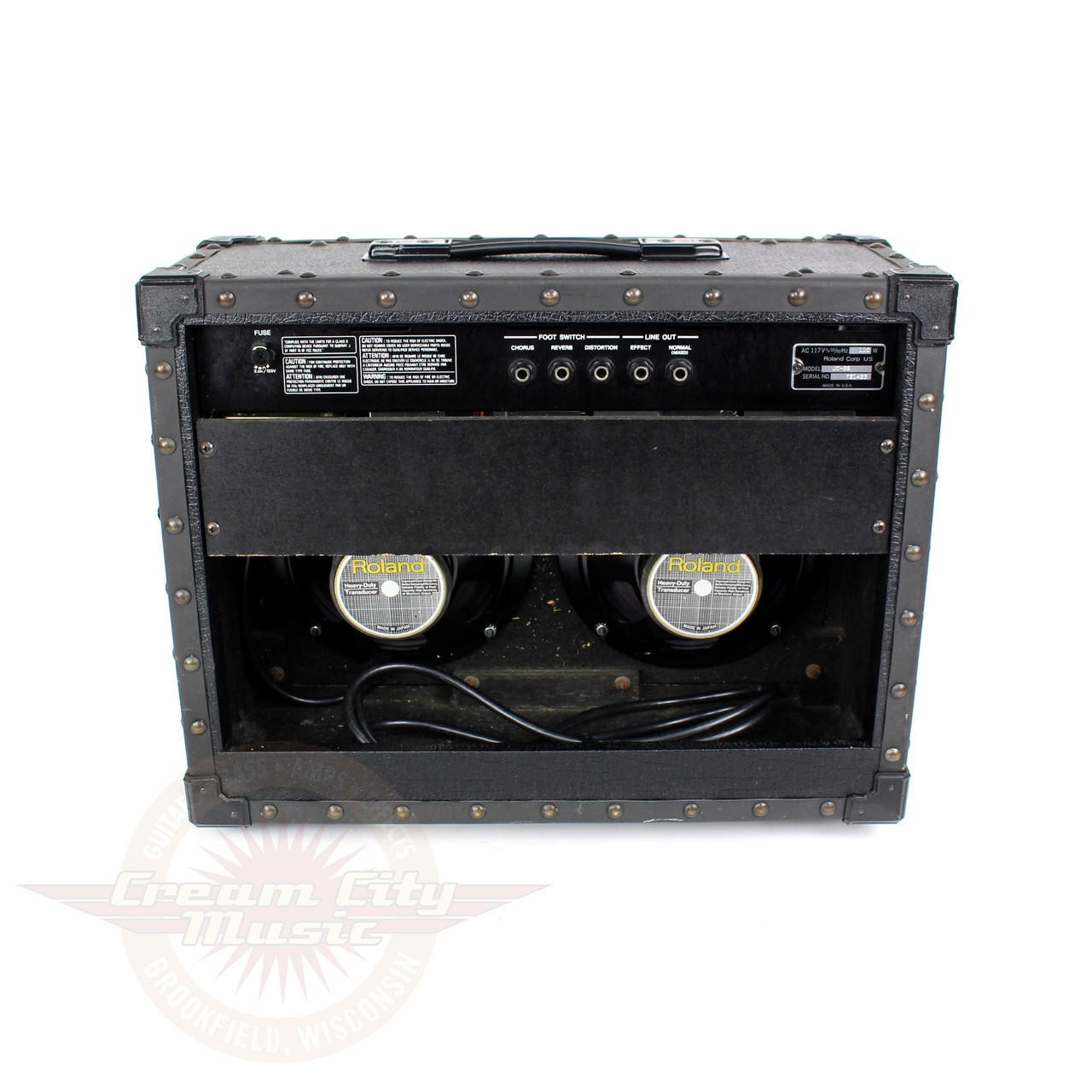 Roland　ローランド　JAZZ CHORUS-55  JC-55 Roland JC-55 Jazz Chorus 50W Stereo Guitar Combo Amp | Cream City