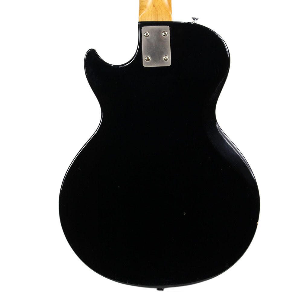 Vintage 1975 Gibson S-1 Electric Guitar Black Finish | Cream City