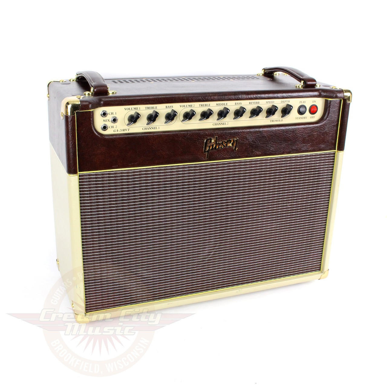 2005 Gibson Goldtone GA-20RVT 15W 1x12 Tube Combo Amp | Cream City
