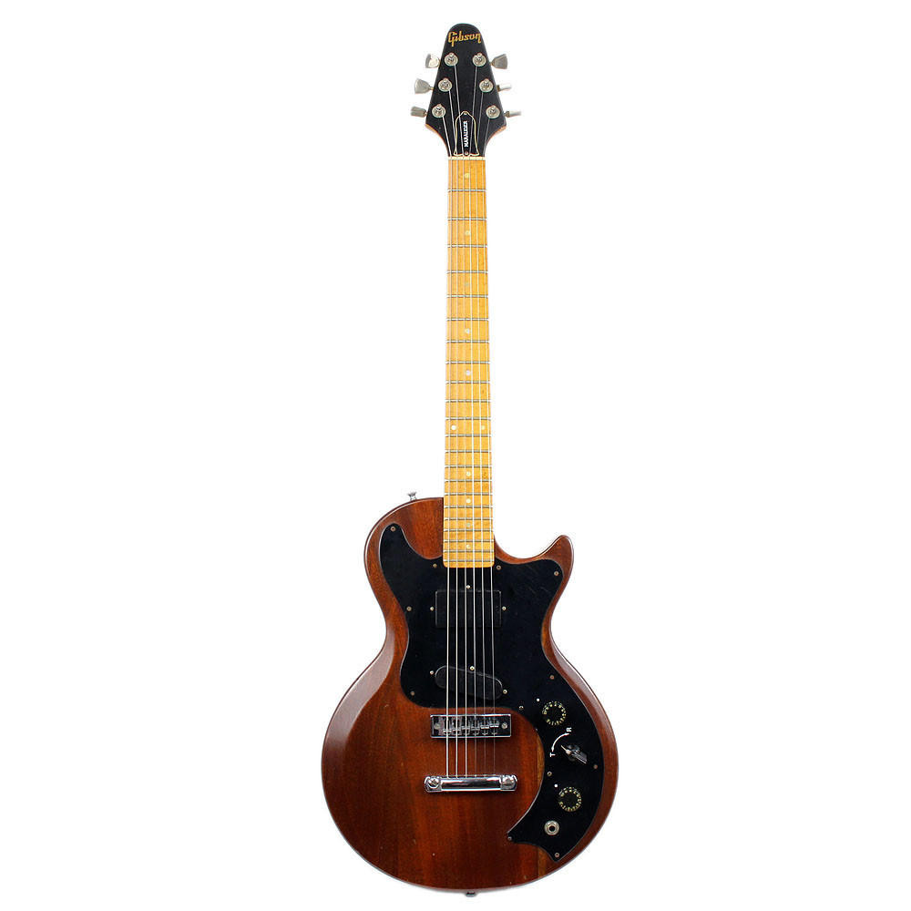 Vintage 1980 Gibson Marauder Electric Guitar Brown Finish | Cream
