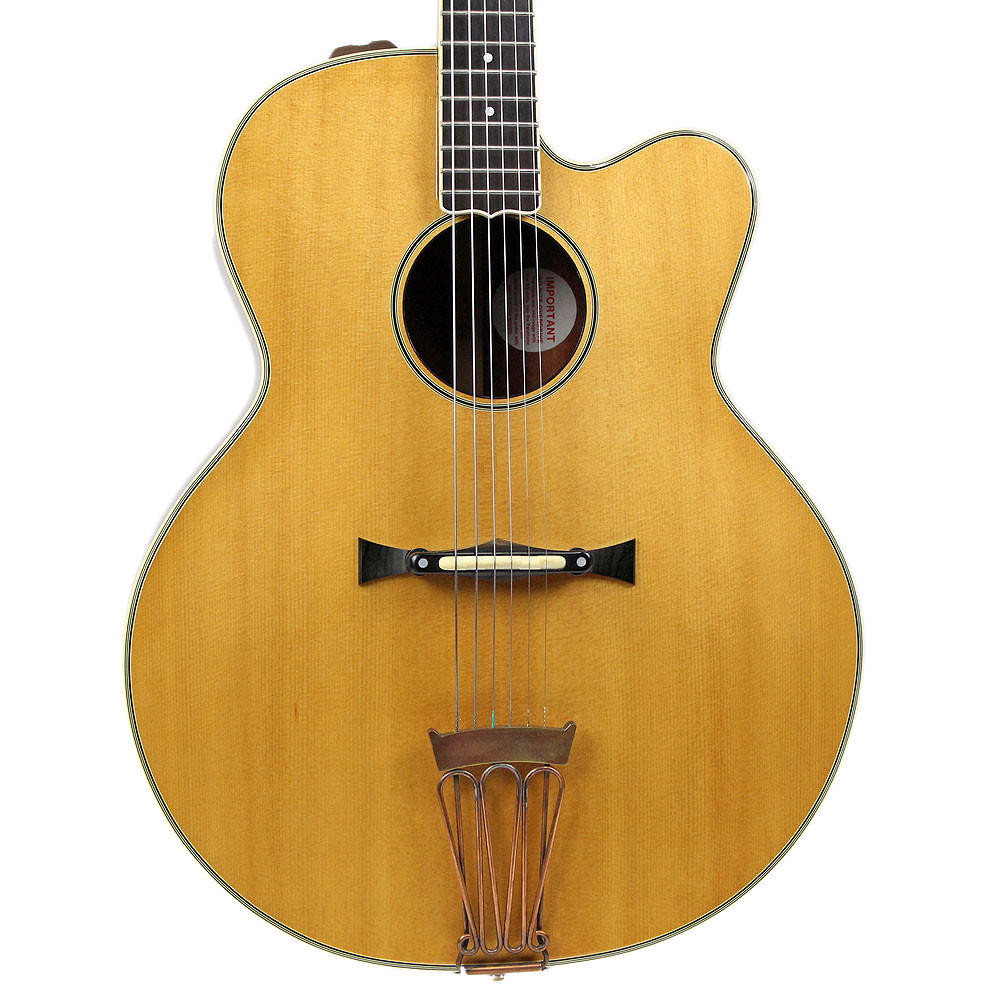 Vintage 1981 Takamine J-15E Jumbo Archtop Acoustic Electric Jazz