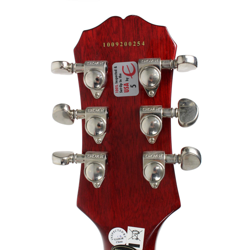 2010 Epiphone Left-Handed Les Paul Standard in Cherry Sunburst