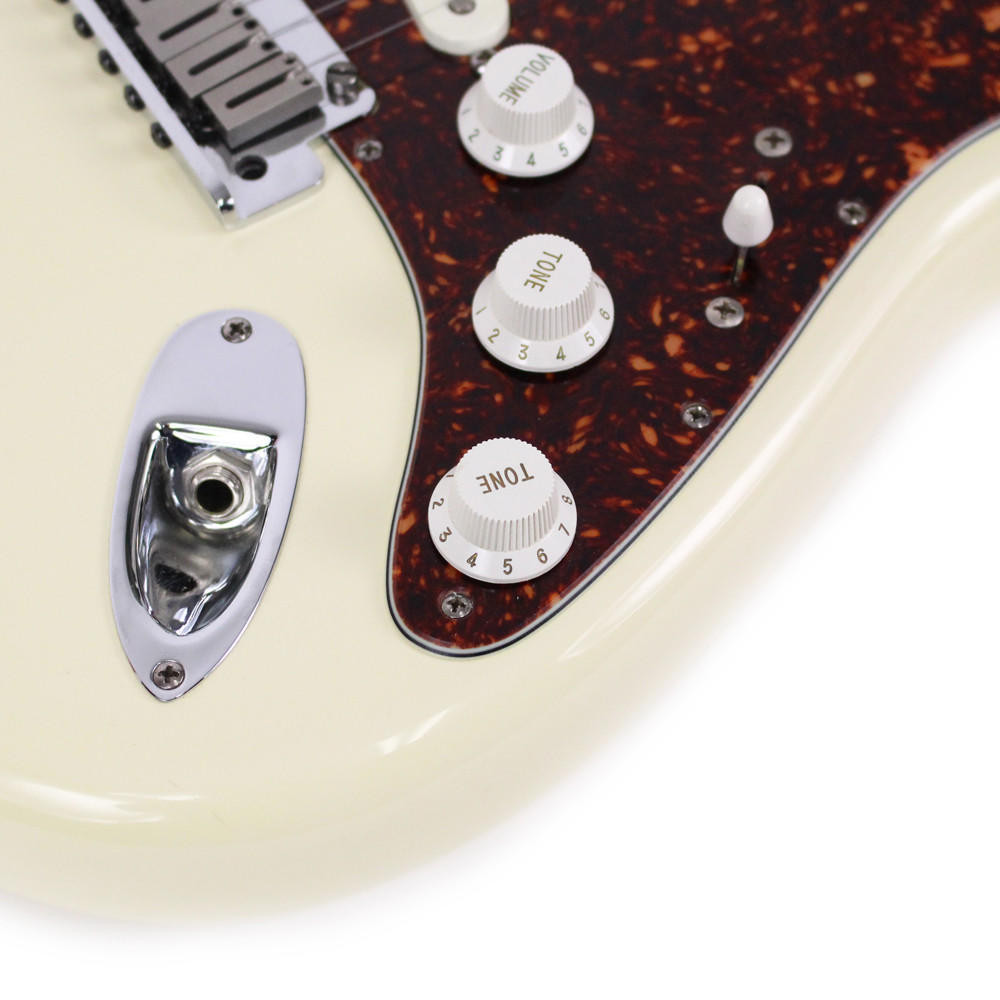 Fender USA standard Stratocaster 改造あり 1997 Fender Modded American Standard Stratocaster in Olympic White