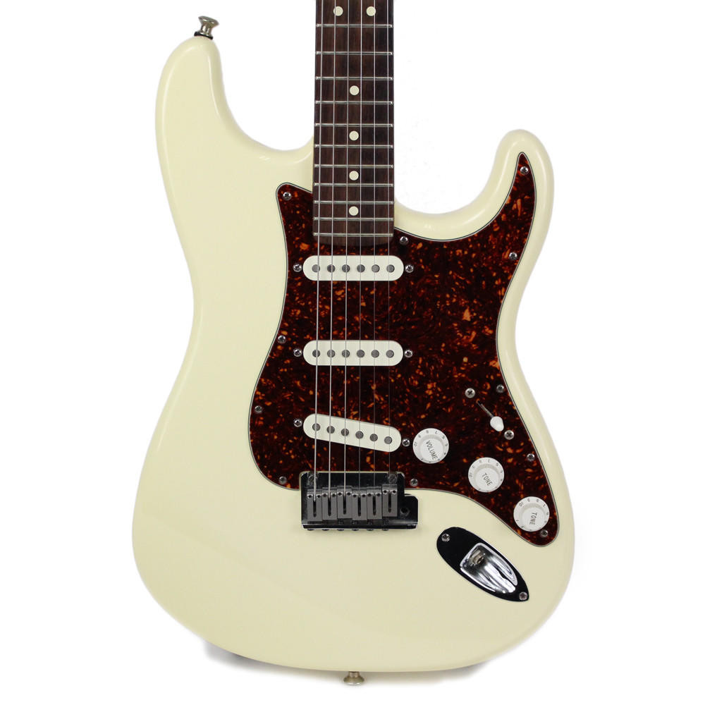 1997 Fender Modded American Standard Stratocaster in Olympic White