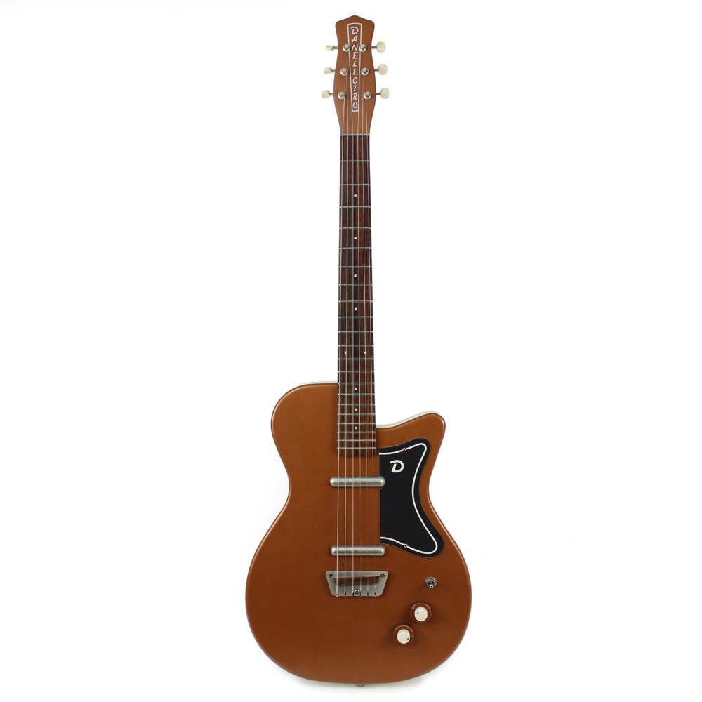 ギター Danelectro U2 Used Danelectro U2 Electric Guitar in Satin Copper | Cream City Music