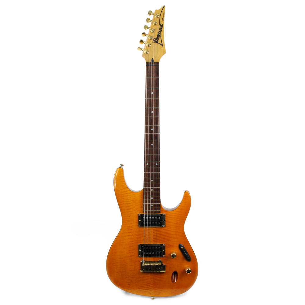 1996 Ibanez SV420 FM Electric Guitar w/ Flame Maple Top in