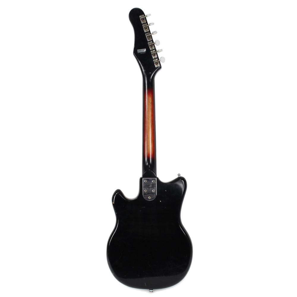 Vintage 1960s Teisco EJ-2 Electric Guitar in Sunburst | Cream City