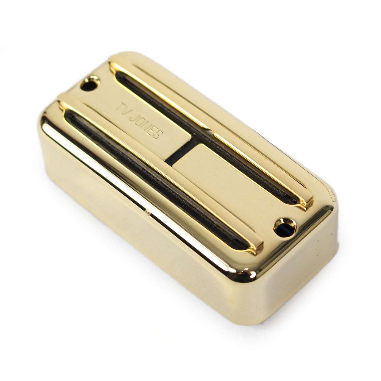 TV Jones Super'Tron Neck Gold UV ネック側 TV Jones Super'Tron Bridge Pickup Universal Mount - Gold | Cream