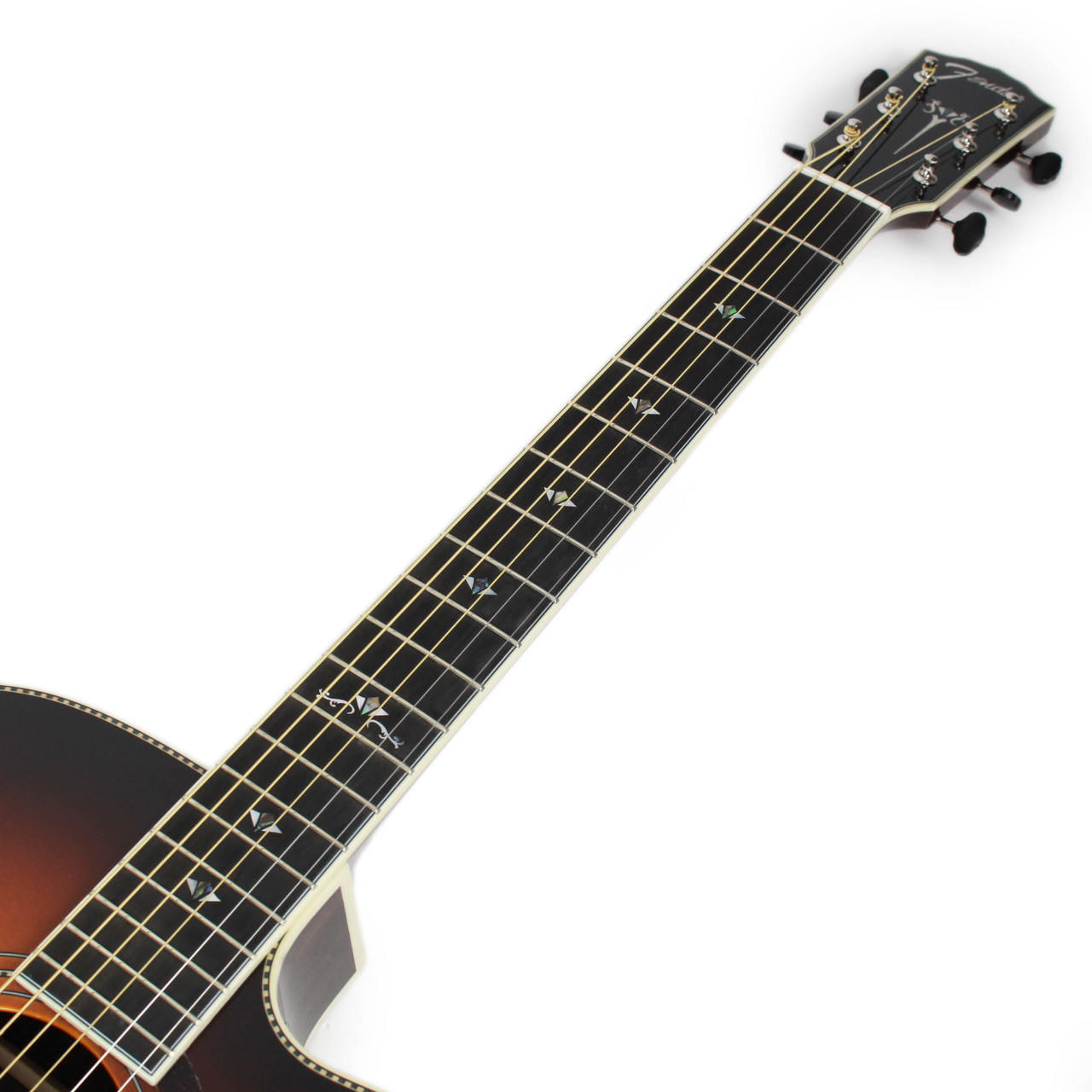 Fender Paramount PM-3 Deluxe Triple 0 Acoustic Electric Guitar in