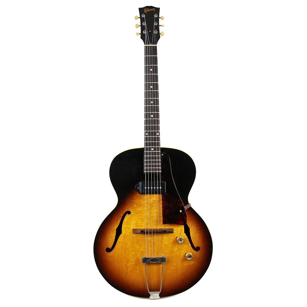 Vintage 1963 Gibson ES-125 Hollow Body Electric Guitar Sunburst
