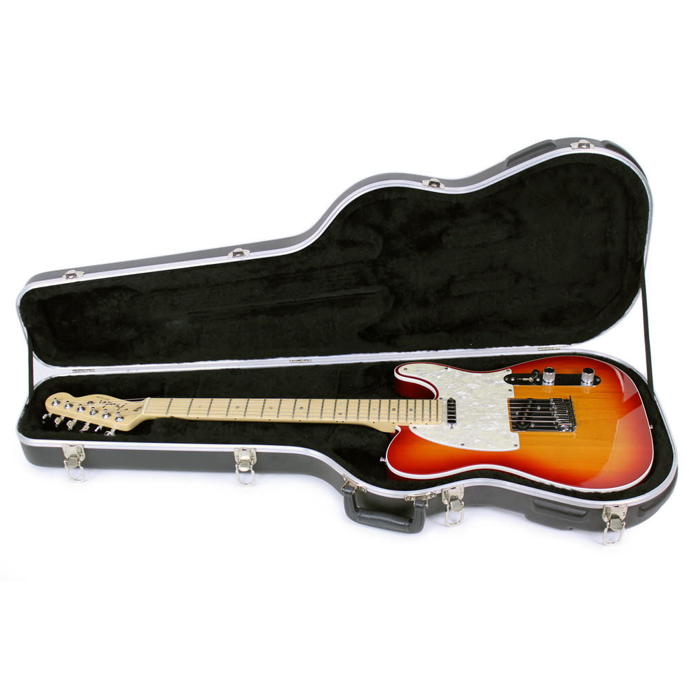 2006 Fender American Deluxe Telecaster in Cherry Sunburst | Cream