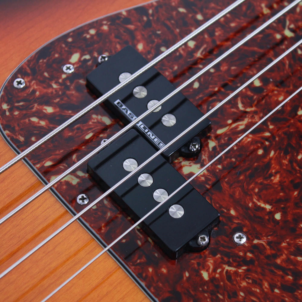 2001 Fender American Standard Precision Bass in Sunburst | Cream