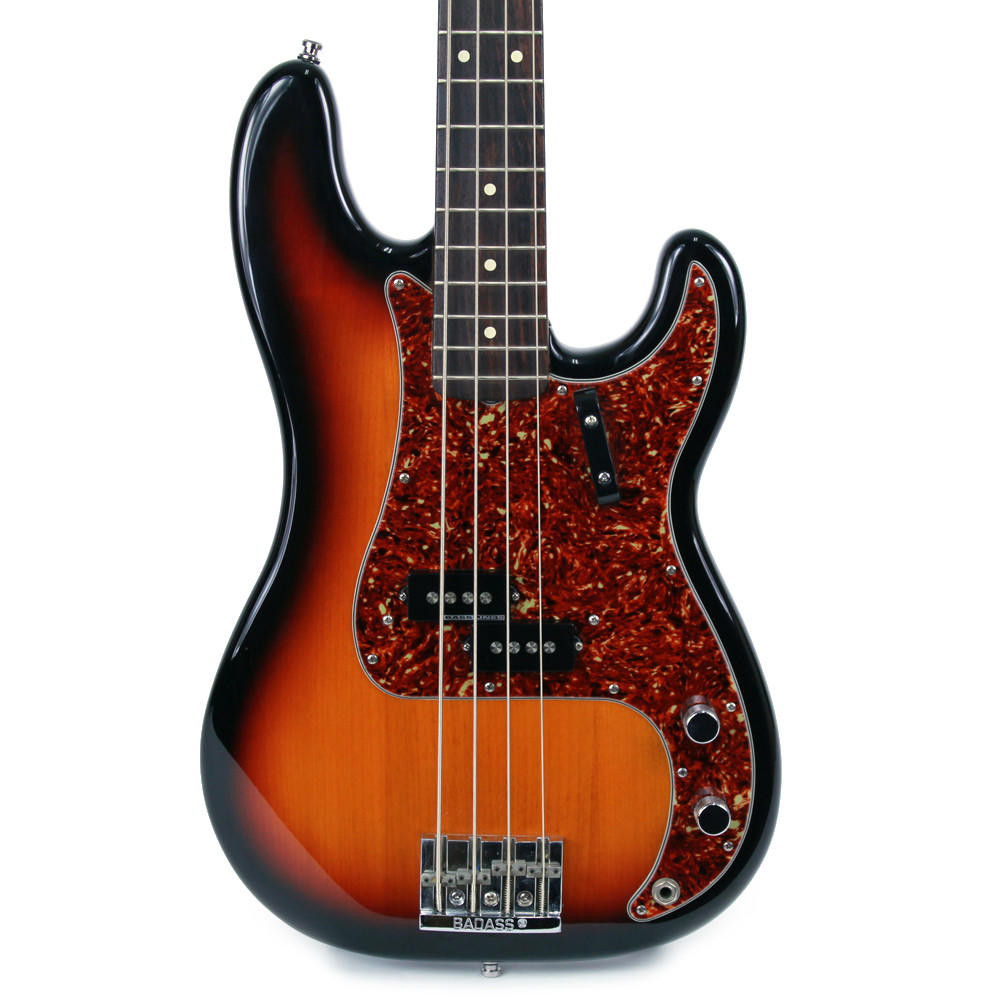 2001 Fender American Standard Precision Bass in Sunburst | Cream