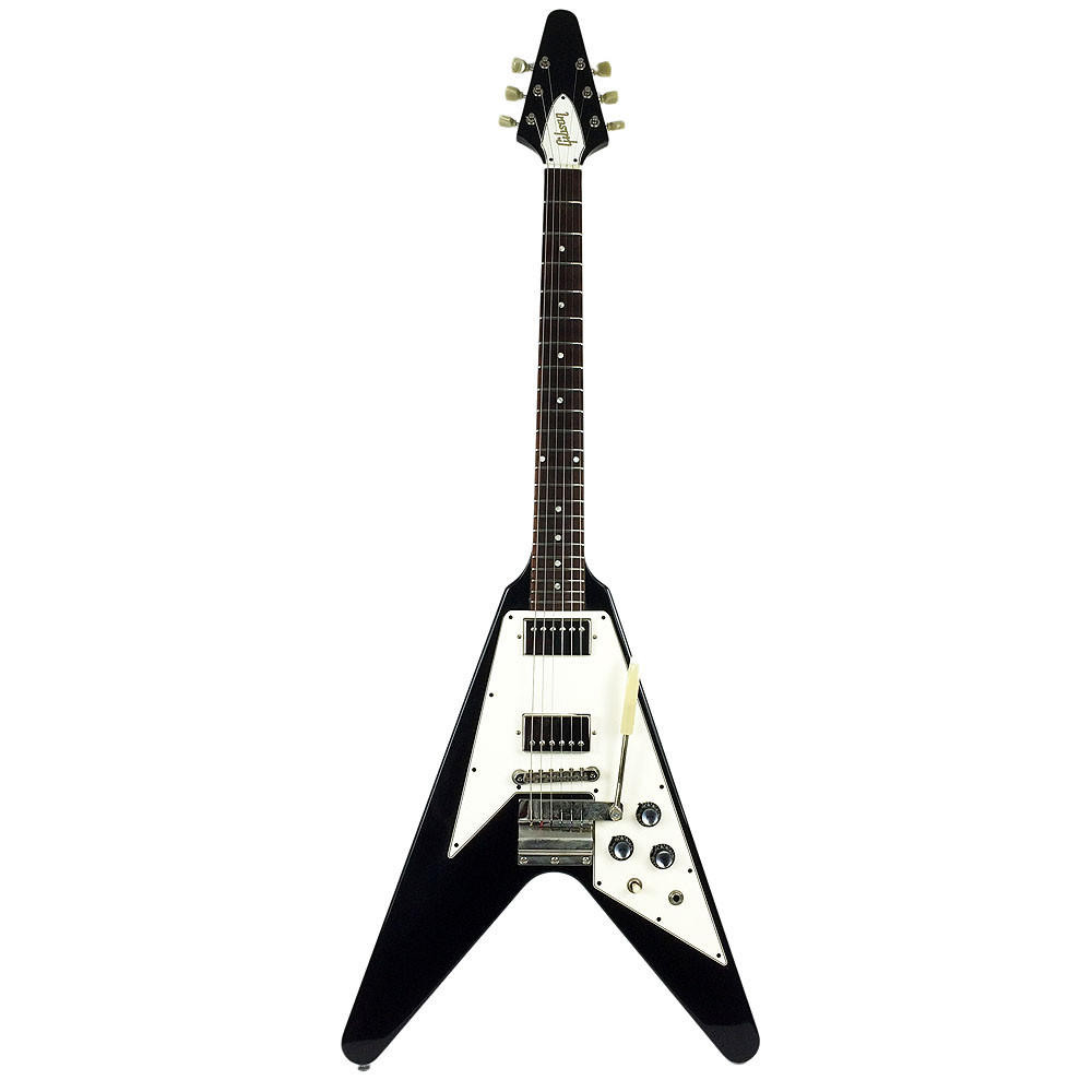 Gibson Flying V エレキギター ブラック 2007 Gibson Custom Shop '67 Flying V Electric Guitar Ebony Finish