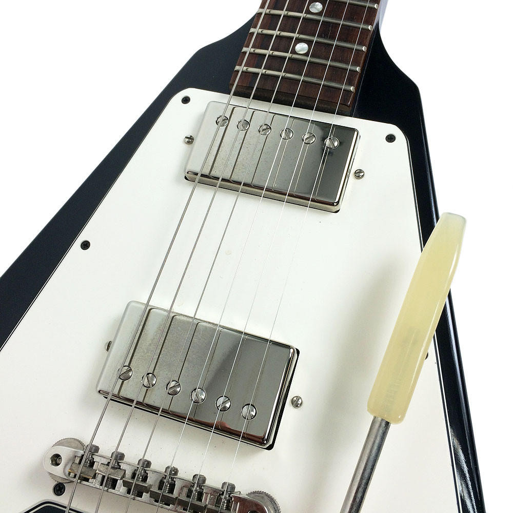 2007 Gibson Custom Shop '67 Flying V Electric Guitar Ebony Finish