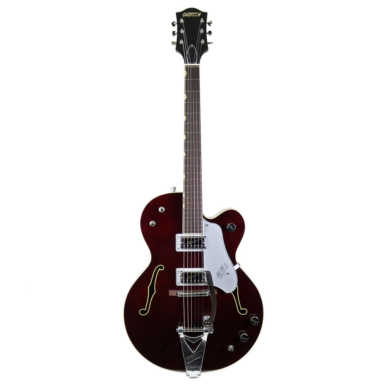 ギター Gretsch 6119-62 FTPB Tenessee Rose Gretsch G6119T-62 Vintage Select '62 Tennessee Rose - Dark Cherry
