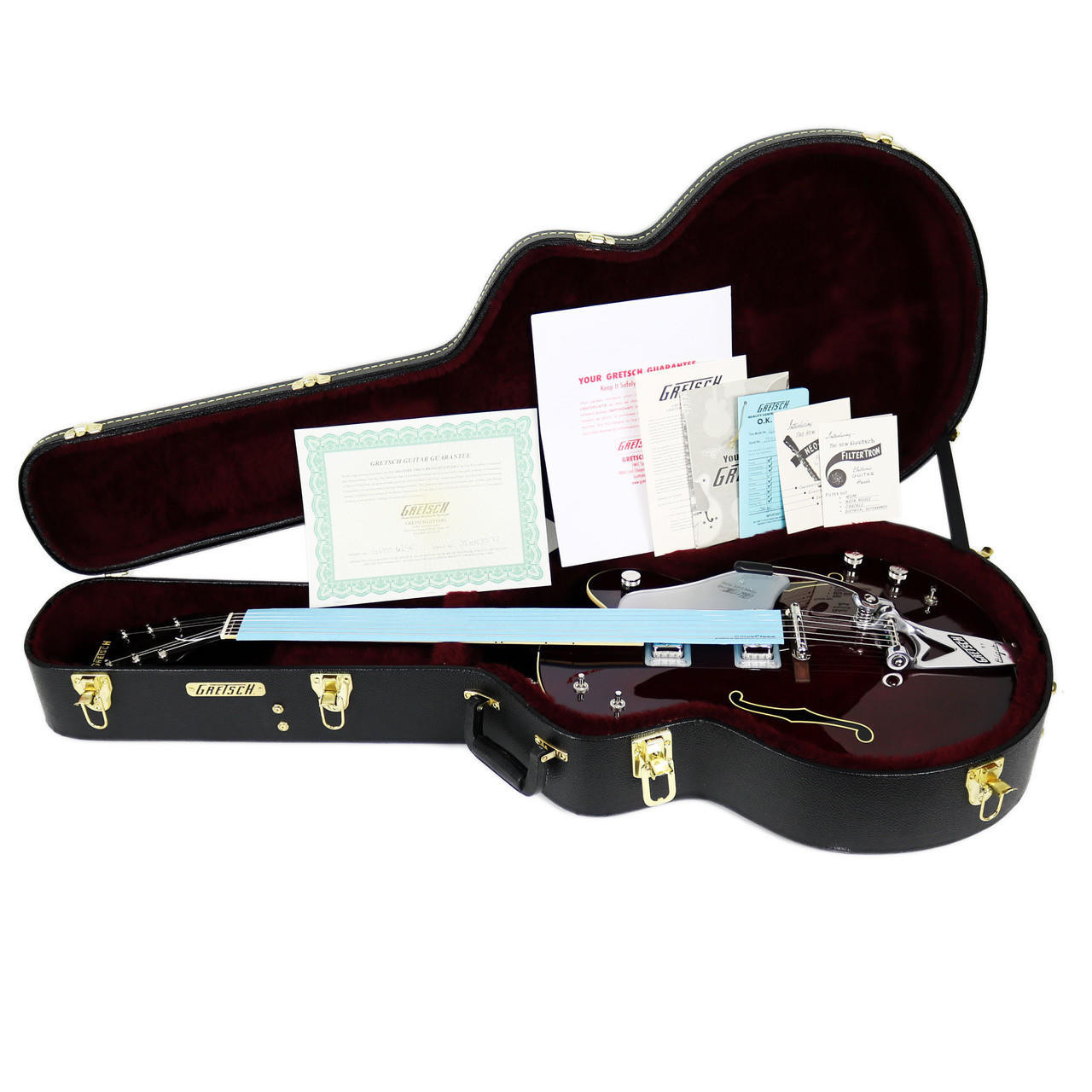 Gretsch G6119T-62 Vintage Select '62 Tennessee Rose - Dark Cherry