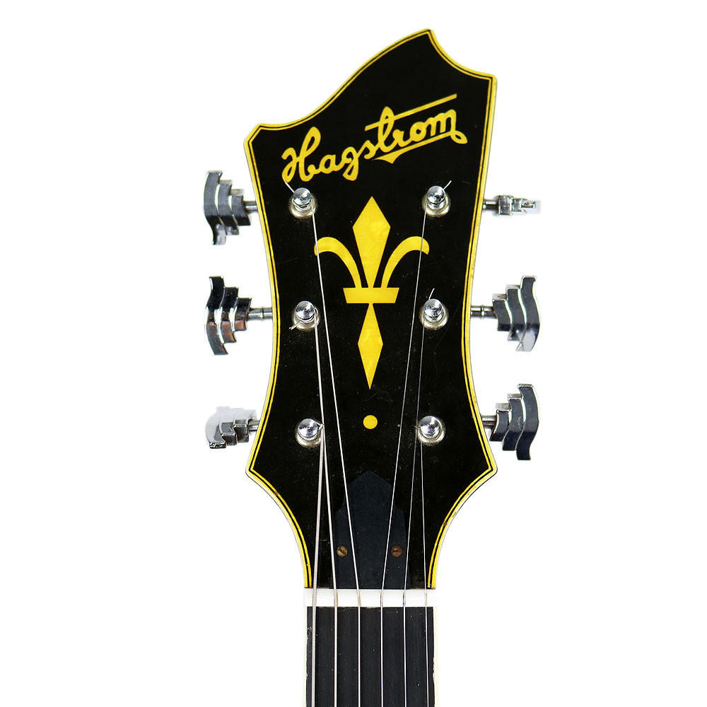 Vintage 1974 Hagstrom Swede Electric Guitar Natural Finish | Cream