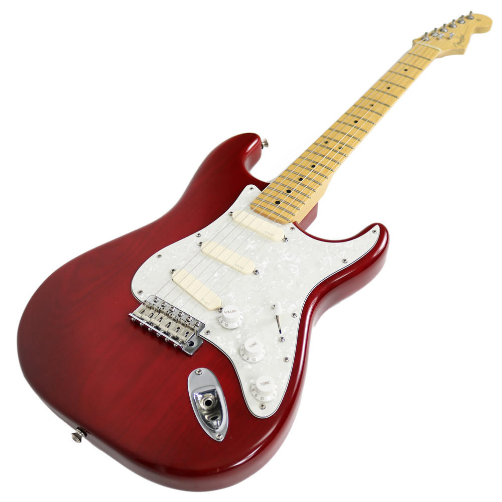 2003 Fender Highway 1 Stratocaster w/ EMGs in Crimson Red 2003 Fender Highway 1 Stratocaster w/ EMGs in Crimson Red