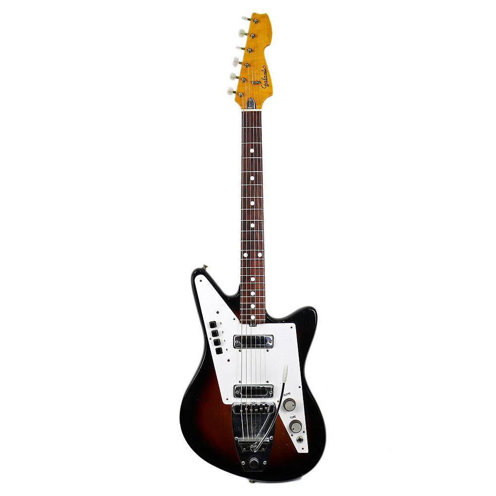 Vintage 1960's Galanti Grand Prix Electric Guitar Sunburst Finish