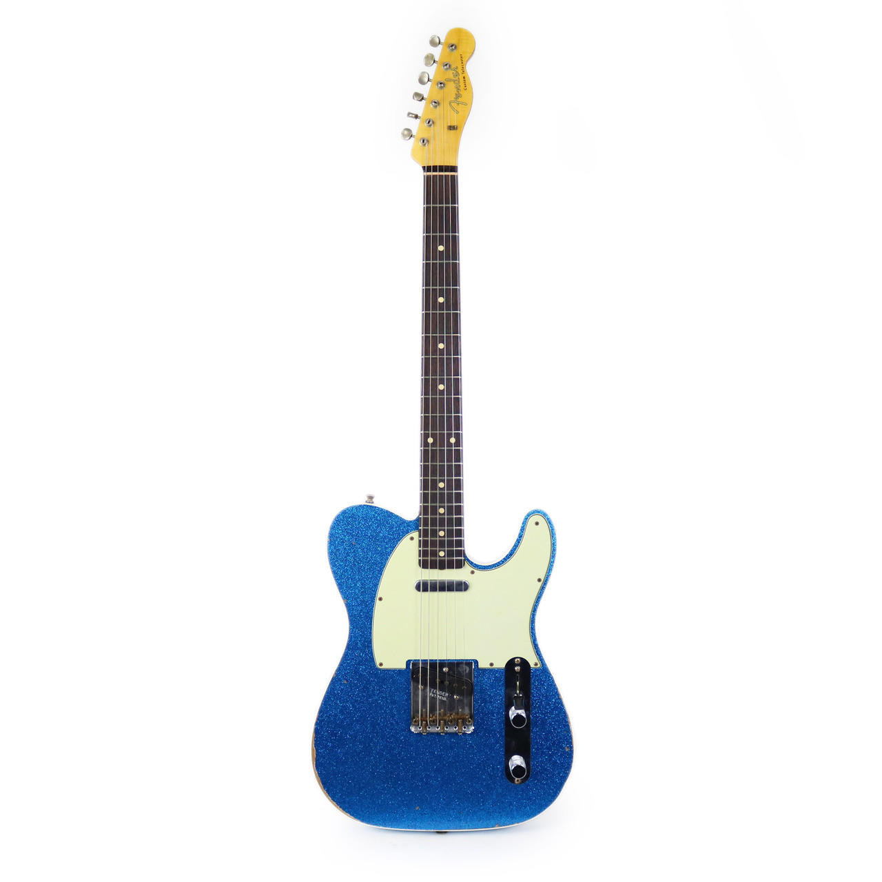 Fender Custom Shop 1962 Telecaster Custom Relic in Blue Sparkle